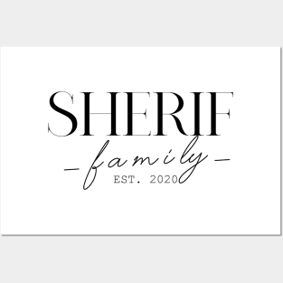 Sherif Family EST. 2020, Surname, Sherif Posters and Art